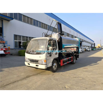 Dongfeng stainless steel truk sampah dapur tubuh